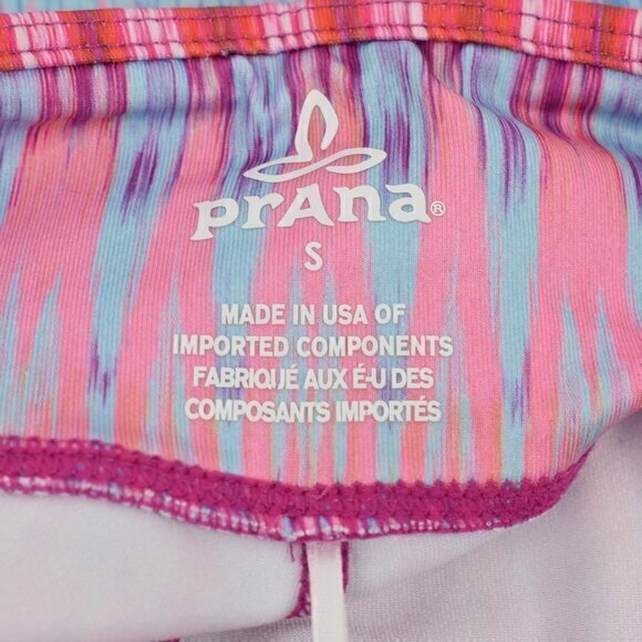 Prana Roxanna Capri legging Size Small Color Festival Pink Gently Used Condition - Picture 4 of 4